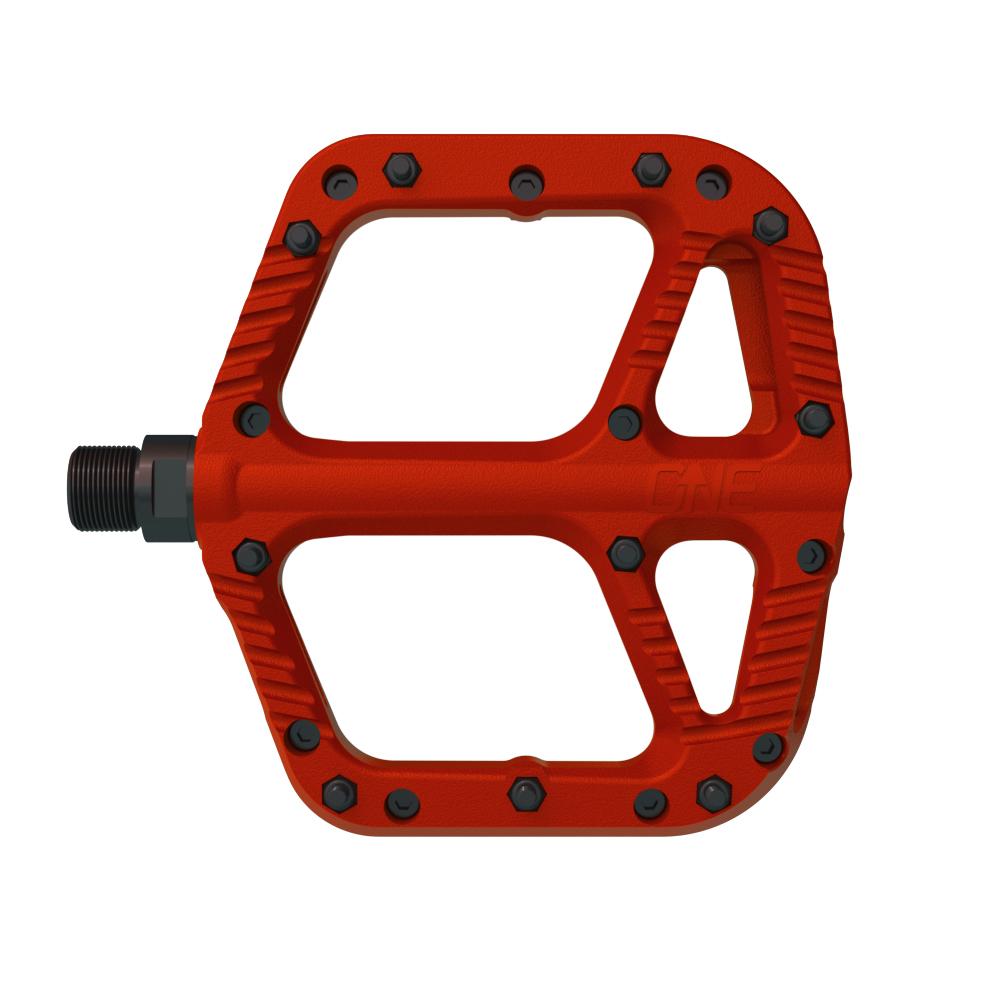 OneUp Components Comp Platform Pedals Red Pedals Pedal Type Platform Worldwide Cyclery