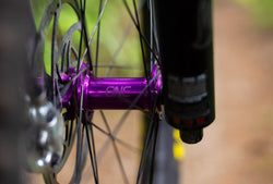 OneUp Components Front Hub, 110 x 15, 6 Bolt, 32H, Purple MPN: 1C0742PUR UPC: 0628219406903 Front Hub Front Hub 32H