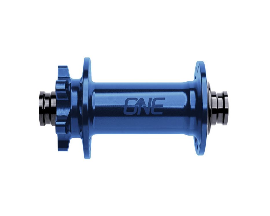 OneUp Components Front Hub, 110 x 15, 6 Bolt, 28H, Dark Blue