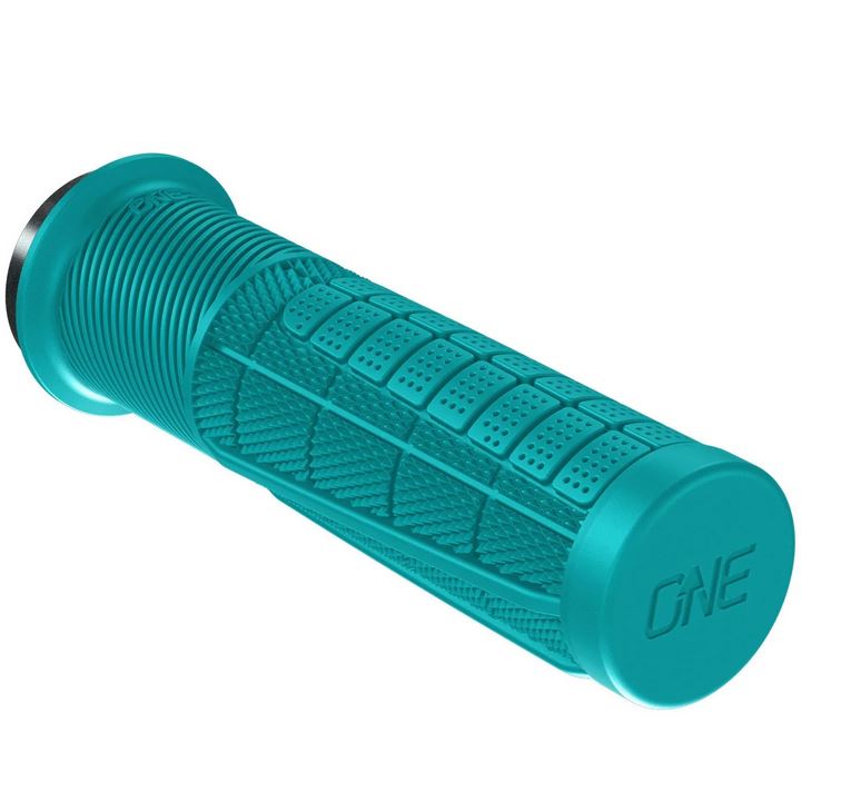 OneUp Components Thick Grips, Turquoise Grip Flange No | Part