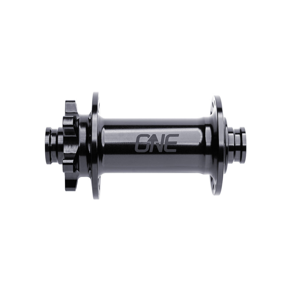 OneUp Components Front Hub, 110 x 15, 6 Bolt, 28H, Black