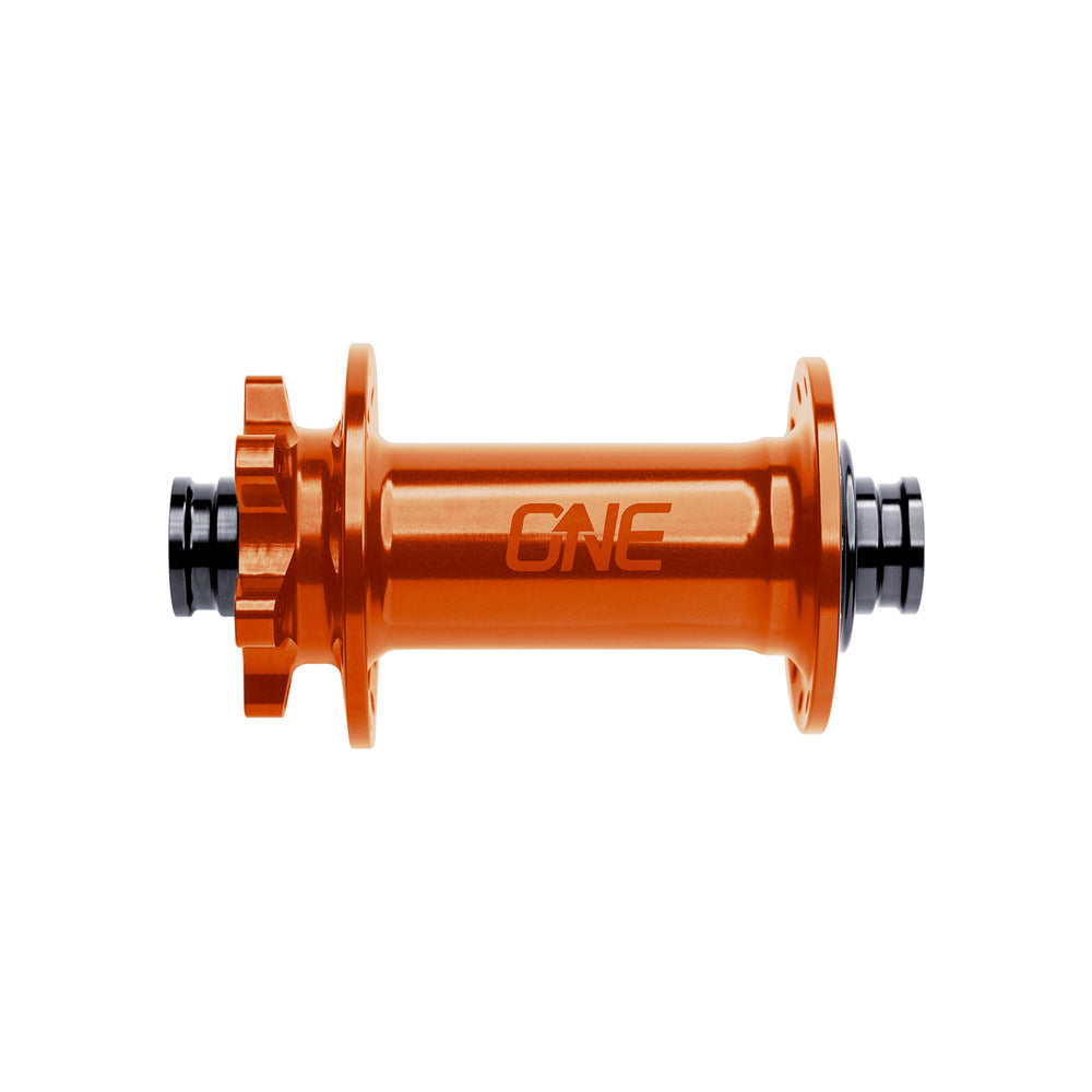 OneUp Components Front Hub, 110 x 15, 6 Bolt, 32H, Orange