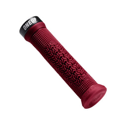 OneUp Components Jackson Goldstone Lock-On Grips, Maroon MPN: 1C1079MAR UPC: 628219407849 Grip Goldstone Grips