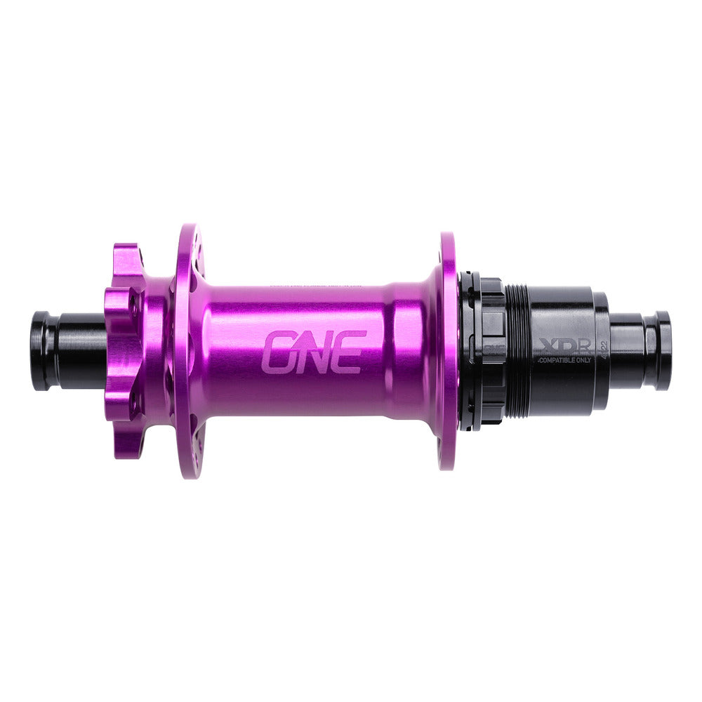 OneUp Components Rear Hub, 148 x 12, 6 Bolt, 32H, Purple