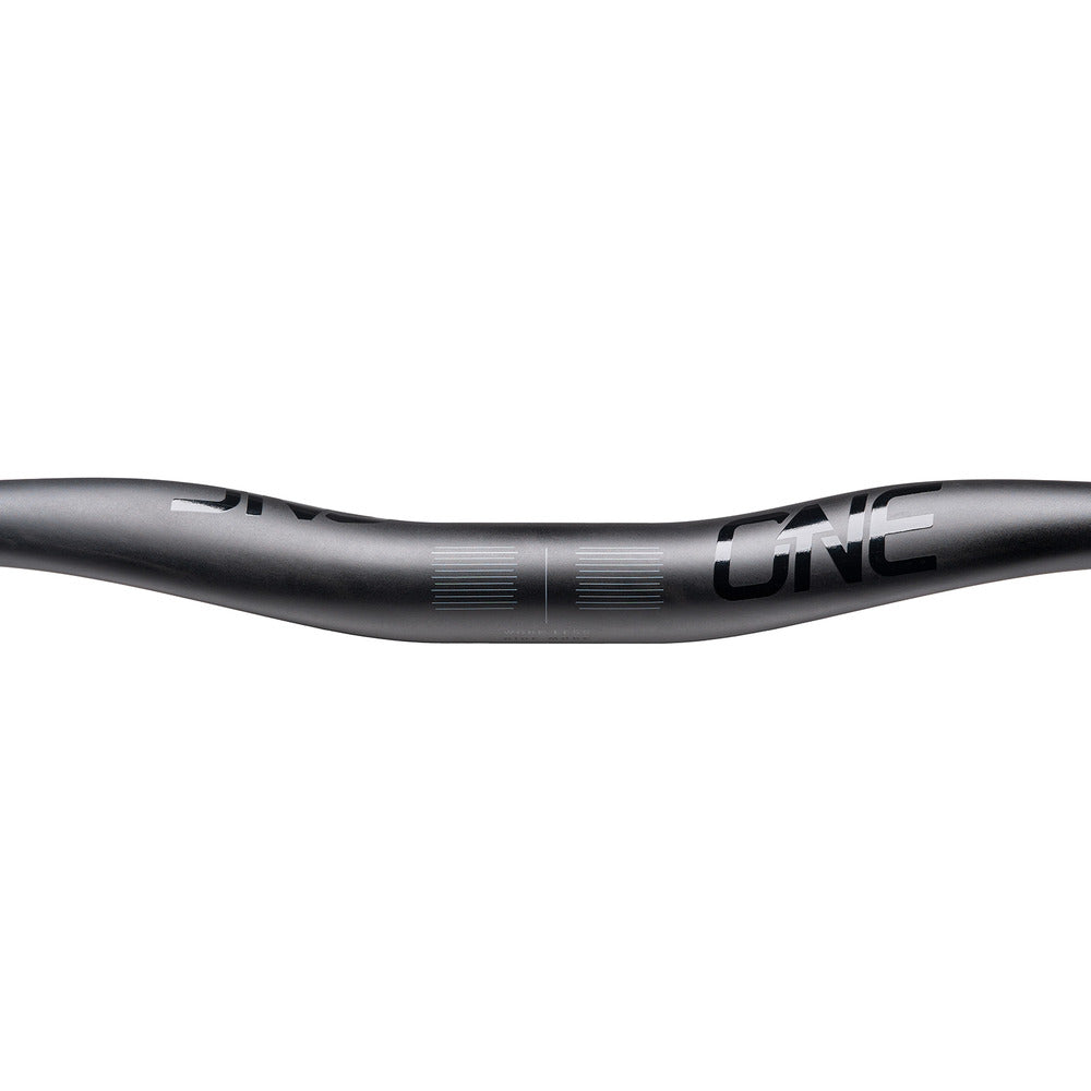 OneUp Components V2 Carbon Handlebar 35 x 800mm, Black Flat/Riser