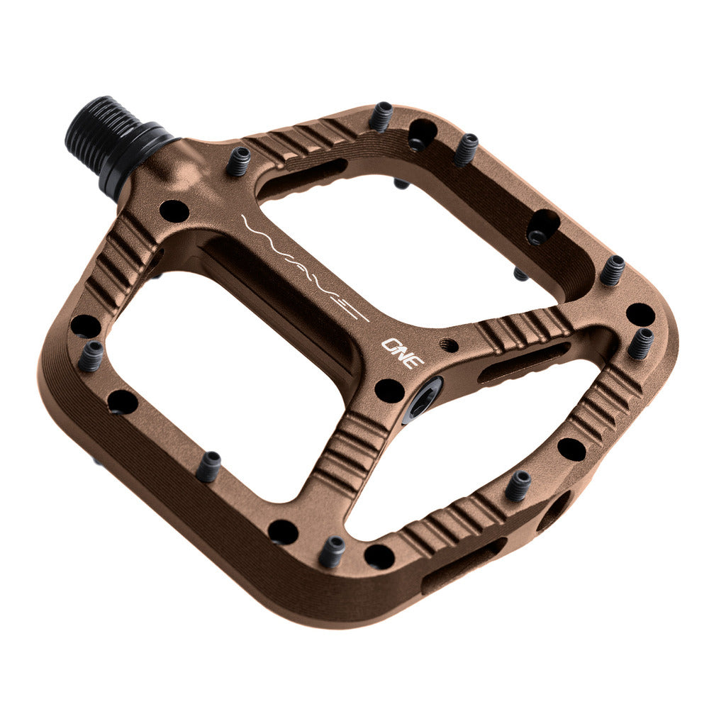 OneUp Components Wave Pedals, Bronze MPN: 1C1010BRZ UPC: 0628219407467 Pedals Wave Pedals