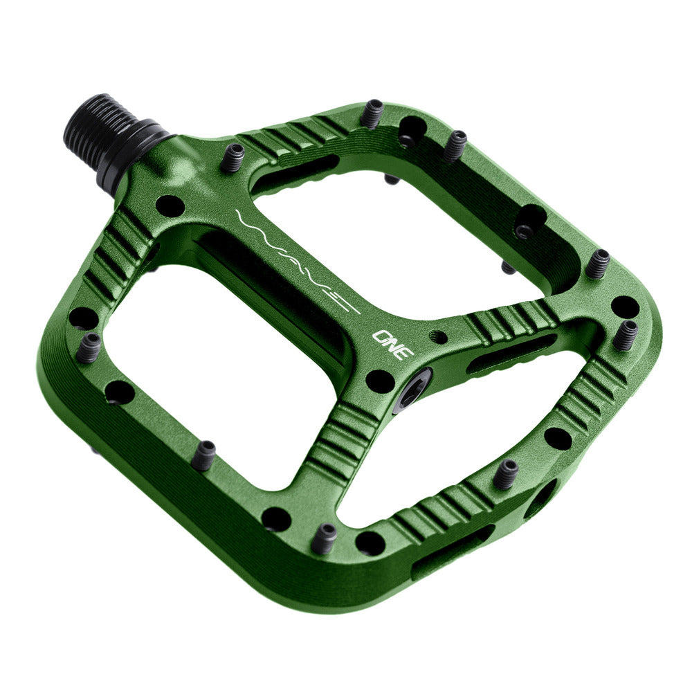 concave pedal Wave Pedals, Dark Green