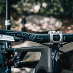 Trail One Components The Crockett Carbon Handlebar 35mm Diameter - 35mm Rise - Flat/Riser Handlebar - Crockett Carbon