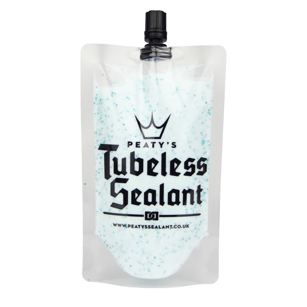 Peaty's Tubeless Sealant 120ml Trail Pouch MPN: PTS120 UPC: 5060541580008 Tubeless Sealant Tire Sealant