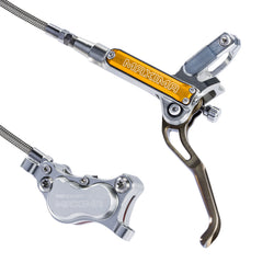 Trickstuff Maxima Brakeset, Silver/Orange,Goodridge Raw Hose Front 900mm - Rear 1700mm MPN: BMXAAFLGPPBLA0000S UPC: 4251189804392 Disc Brake & Lever Maxima