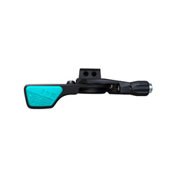 PNW Loam Lever Dropper Post Lever Kit, 22.2 Clamp, Black/Teal MPN: LLBTS UPC: 810035870253 Dropper Seatpost Remote Loam Dropper Remote