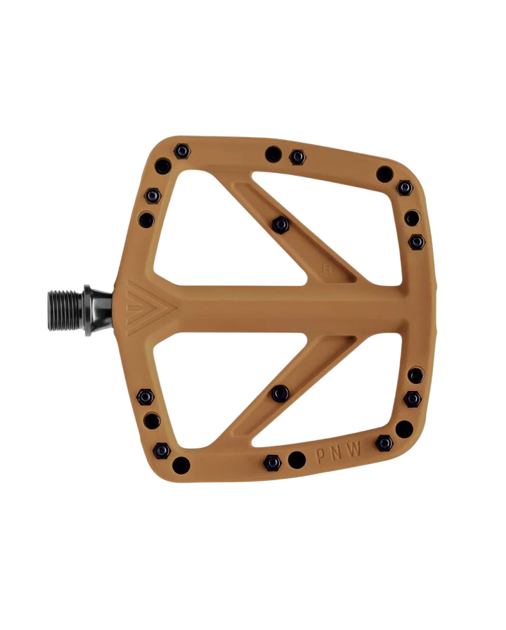 PNW Range Composite Pedals Peanut Butter