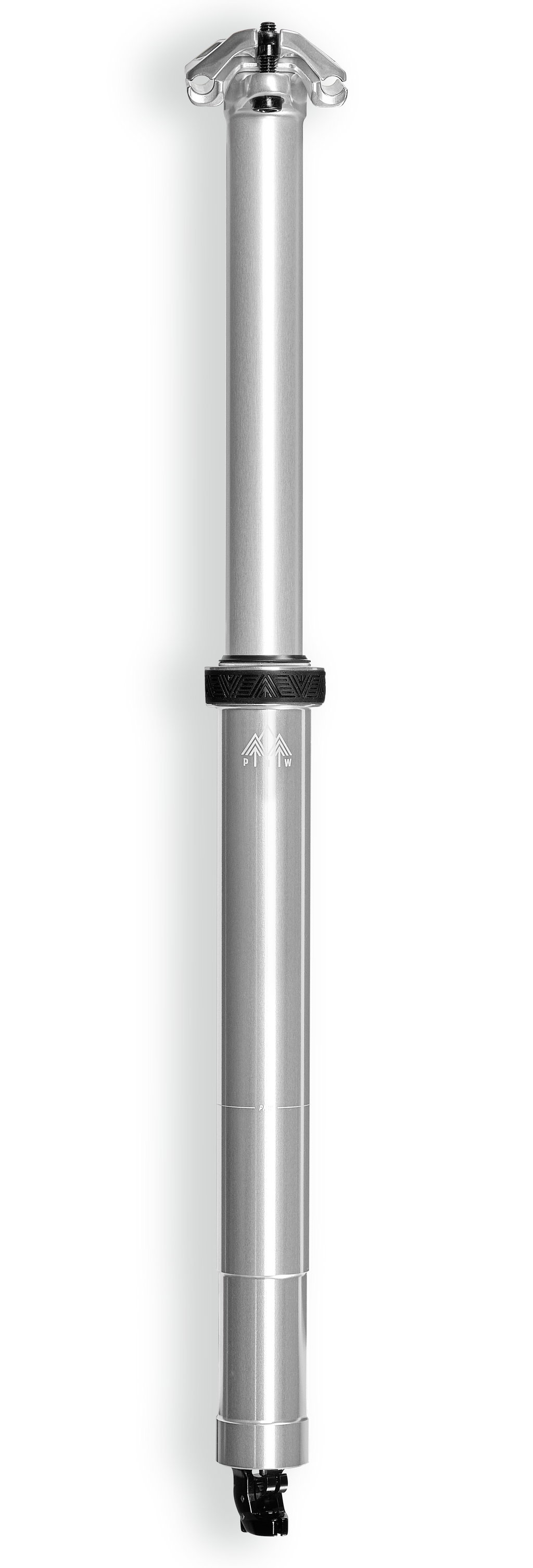 PNW Components Loam Dropper Post, Gen 2, 31.6mm, Silver Dropper Seatpost Loam Dropper Post Gen 2