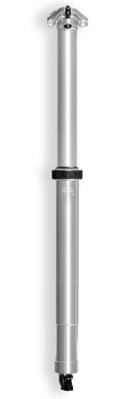 PNW Components Loam Dropper Post, Gen 2, 31.6mm, Silver Dropper Seatpost Loam Dropper Post Gen 2