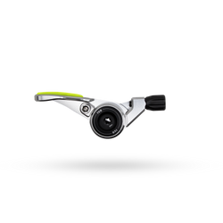 PNW Loam Lever V2 Dropper Post Lever, MMX Mount Clamp, Silver/Hyper Lichen MPN: DL-LM2-SLV-HYP-STD UPC: 810035879508 Dropper Seatpost Remote Loam V2 Dropper Remote