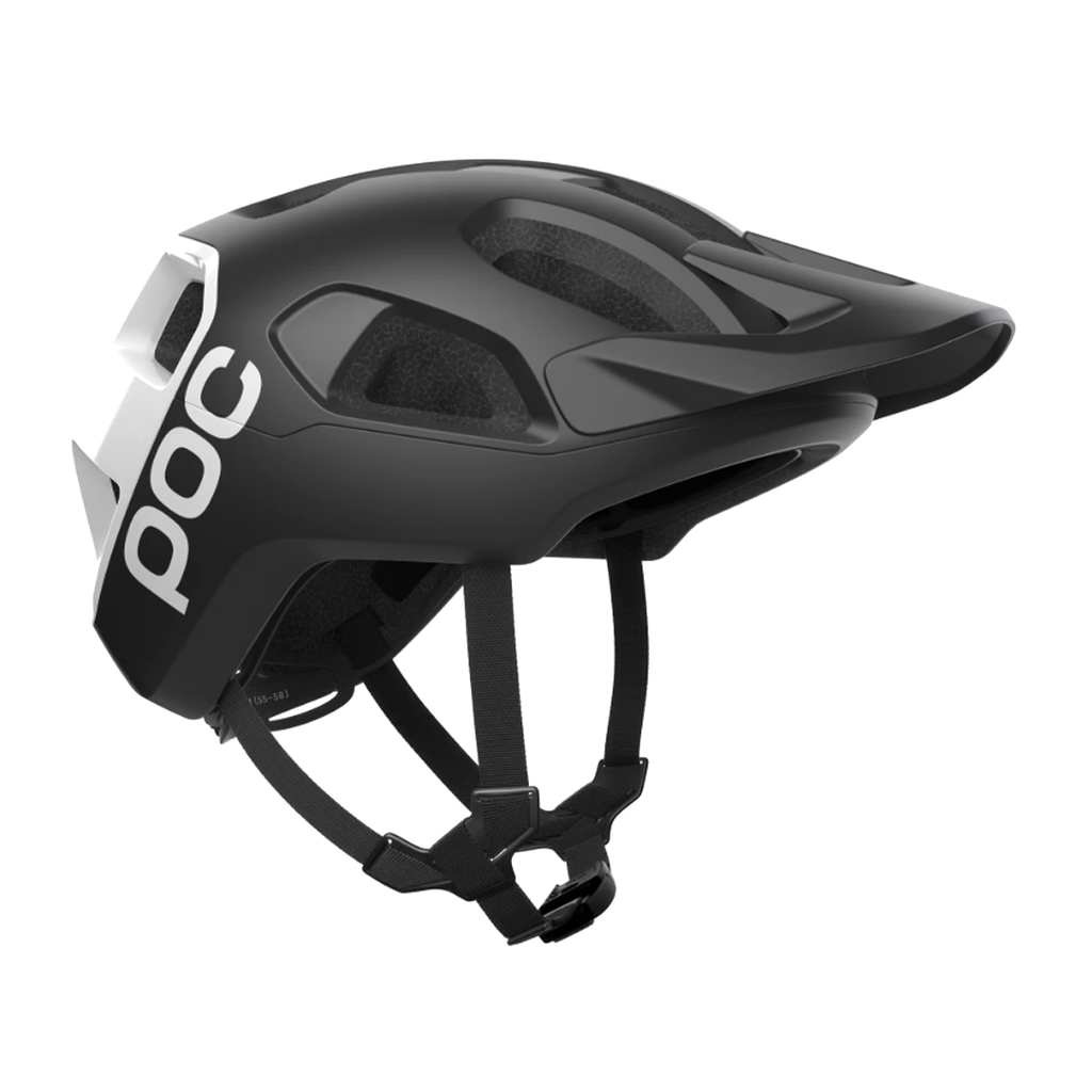 POC Cularis Helmet - Uranium Black Matte/Hydrogen White w. Logo Helmets Cularis Helmet