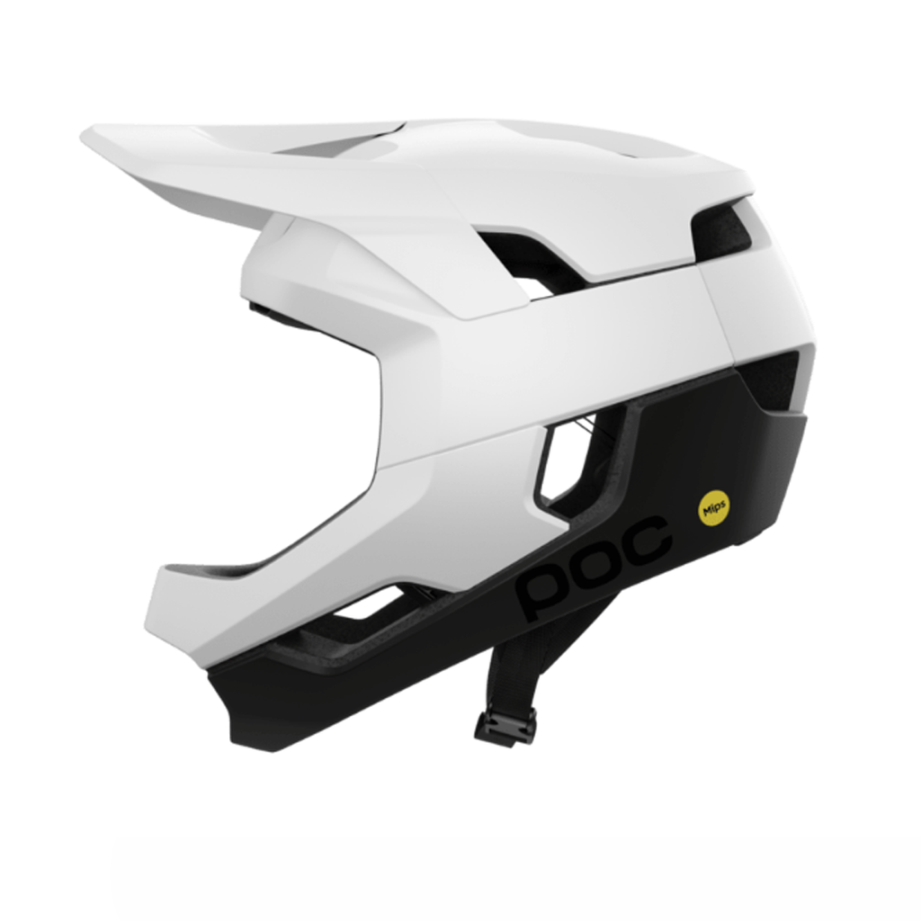 POC Otocon Race MIPS Helmet -  Hydrogen White/Uranium Black Matte
