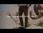 Video: KETL Mtn Vent Lightweight Pants 34" Inseam: Summer Hiking & Travel - Ultra-Breathable, Packable & Stretchy - Grey Men's Casual Pants Vent Jogger'ish Lightweight Travel Pants 34"
