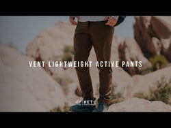 Video: KETL Mtn Vent Lightweight Pants Straight Fit 32" Inseam: Summer Hiking & Travel - Ultra-Breathable, Packable & Stretchy - Grey Men's Casual Pants Vent Jogger'ish Lightweight Travel Pants 32"