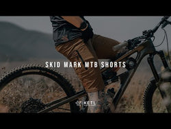 Video: KETL Mtn Skid Mark MTB Shorts - Lightweight, Zipper Pockets, Men's Mountain Biking Shorts Brown Short/Bib Short Skid Mark MTB Shorts