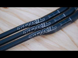 Video: Trail One Components The Crockett Carbon Handlebar 35mm Diameter - 35mm Rise - Flat/Riser Handlebar Crockett Carbon