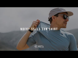 Video: Ketl Mtn Nofry Sun Shirt Short Sleeve - SPF/UPF 30+ Sun Protection Shirt Lightweight For Summer Travel - Slate Men's T-Shirt Nofry Sun Shirt SS