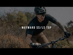 Video: KETL Mtn Wayward Casual MTB Long Sleeve Jersey - Durable, Breathable, Zipper Pocket Men's Mountain Bike Shirt Blue Men's Jersey Wayward LS Jersey