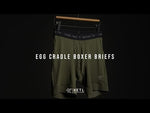 Video: KETL Mtn Egg Cradle Boxer Briefs 8" - Men's Lightweight, Breathable Green Bottom Egg Cradle Boxer Briefs 8"