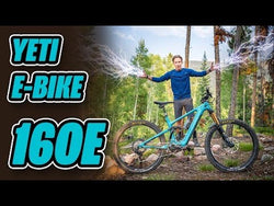 Video: Yeti 160E Turq Series Complete E-Bike w/ T2 X01 Build Black E-Mountain Bike 160E