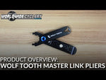 Video: Wolf Tooth Masterlink Combo Pack Pliers, Red - Chain Tool Masterlink Combo Pack Pliers