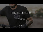 Video: KETL Mtn Tri-Blend Tech Tee: Athletic Performance Shirt That's Magically Soft & Quick Dry - Black Men's T-Shirt Subliminal Messaging Tech Tee