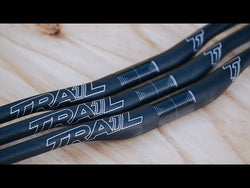 Video: Trail One Components The Crockett Carbon Handlebar 35mm Diameter Flat/Riser Handlebar Crockett Carbon