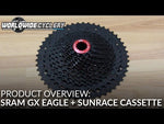 Video: SunRace MZ90 Cassette - 12 Speed, 11-50t, Black - Cassettes MZ 12-Speed Cassette