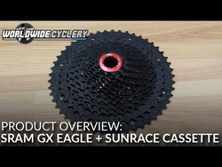 Video: SunRace MZ90 Cassette - 12 Speed, 11-50t, Black - Cassettes MZ 12-Speed Cassette