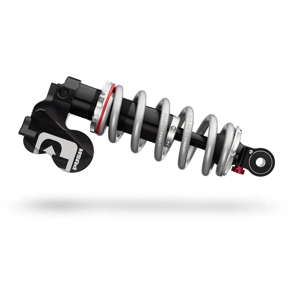 Push Industries ElevenSix Rear Shock, Evil Wreckoning (205 x 65) Trunnion Metric, Liquid Black, (Special Order Item)