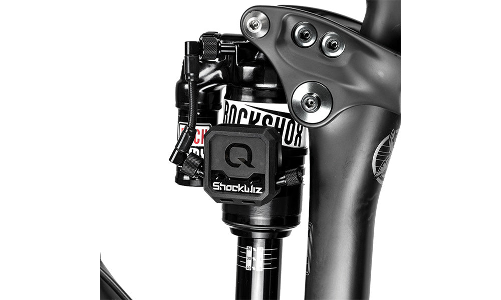 Quarq ShockWiz, Fits Most Air-Sprung Forks and Rear Shocks MPN: 00.3018.180.000 UPC: 710845799280 Suspension Data Acquisition ShockWiz