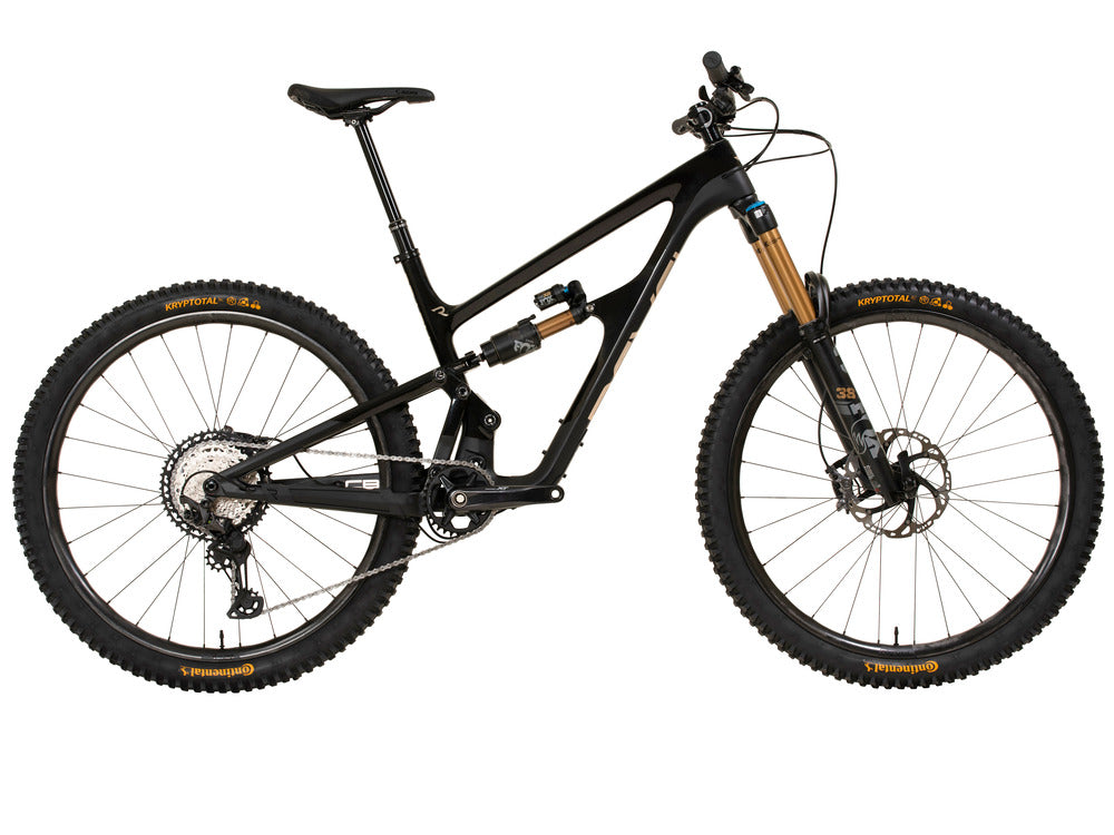 Revel Rail 29 170mm, SRAM XX Eagle T-Type Complete Build Cowboy Coffee (Black) Mountain Bike Rail 29 170mm