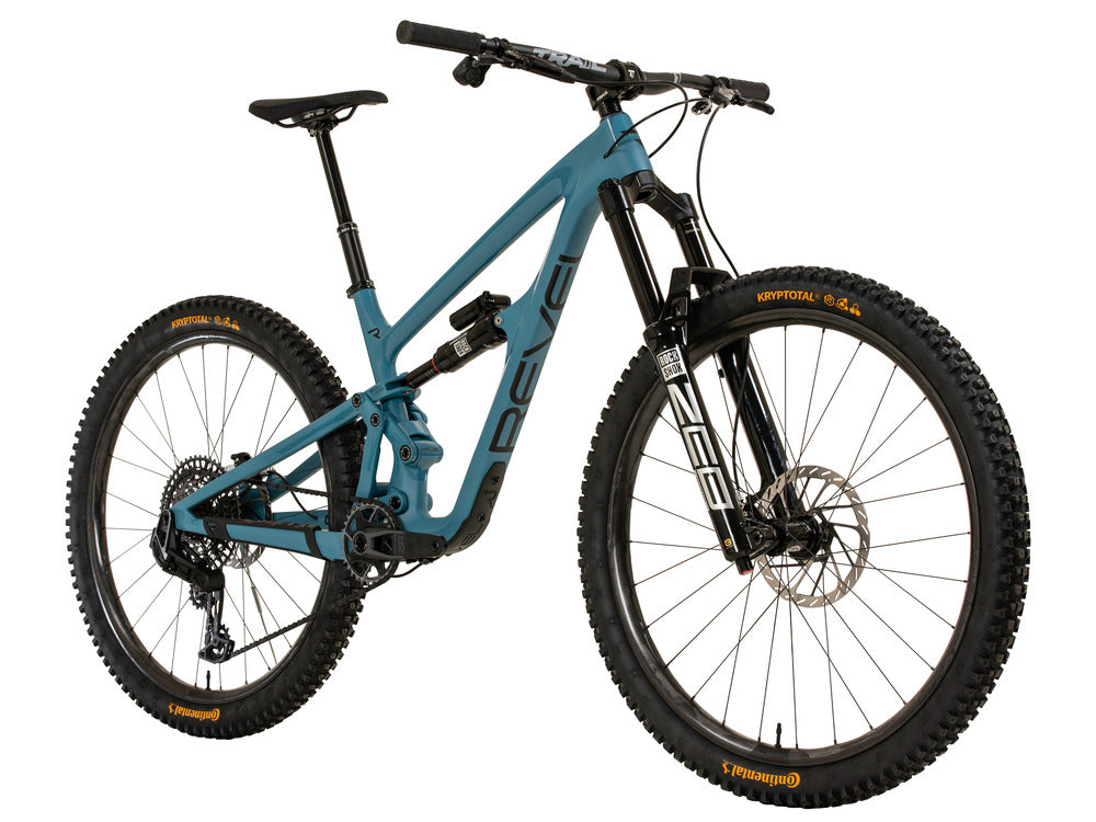 Revel Rail 29 170mm, SRAM GX Eagle Complete Build Flow State (Blue) Mountain Bike Rail 29 170mm