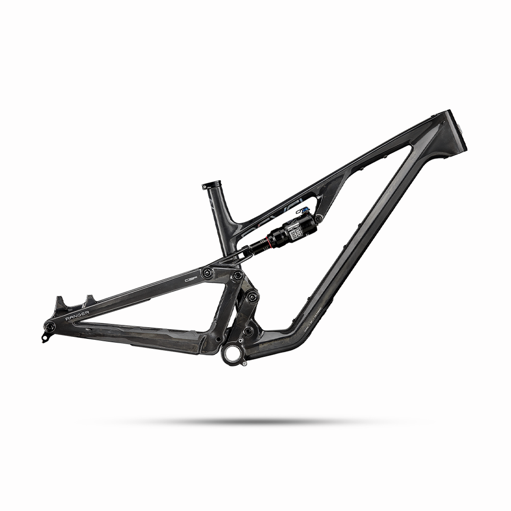 Revel Ranger Framekit w/ Rockshox Deluxe Ult, Steezy Black Mountain Frame Ranger