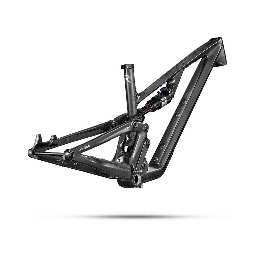 Revel Ranger Framekit w/ Rockshox Deluxe Ult, Steezy Black Mountain Frame Ranger