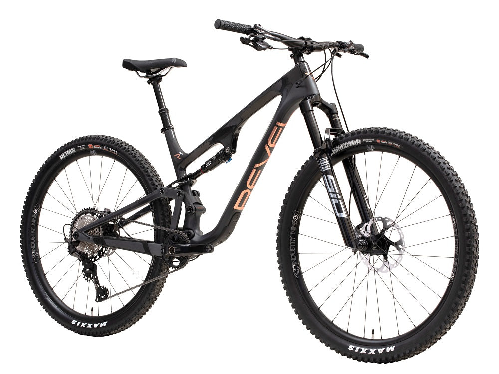 Revel Ranger V2 SRAM X0 T-Type AXS Complete Bike De La Coal Black Mountain Bike Ranger V2