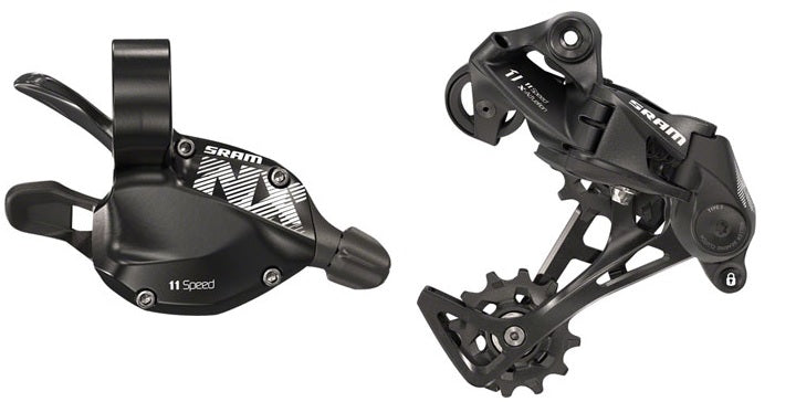 SRAM NX 11 Speed Trigger Shifter Long Cage Rear Derailleur, Black