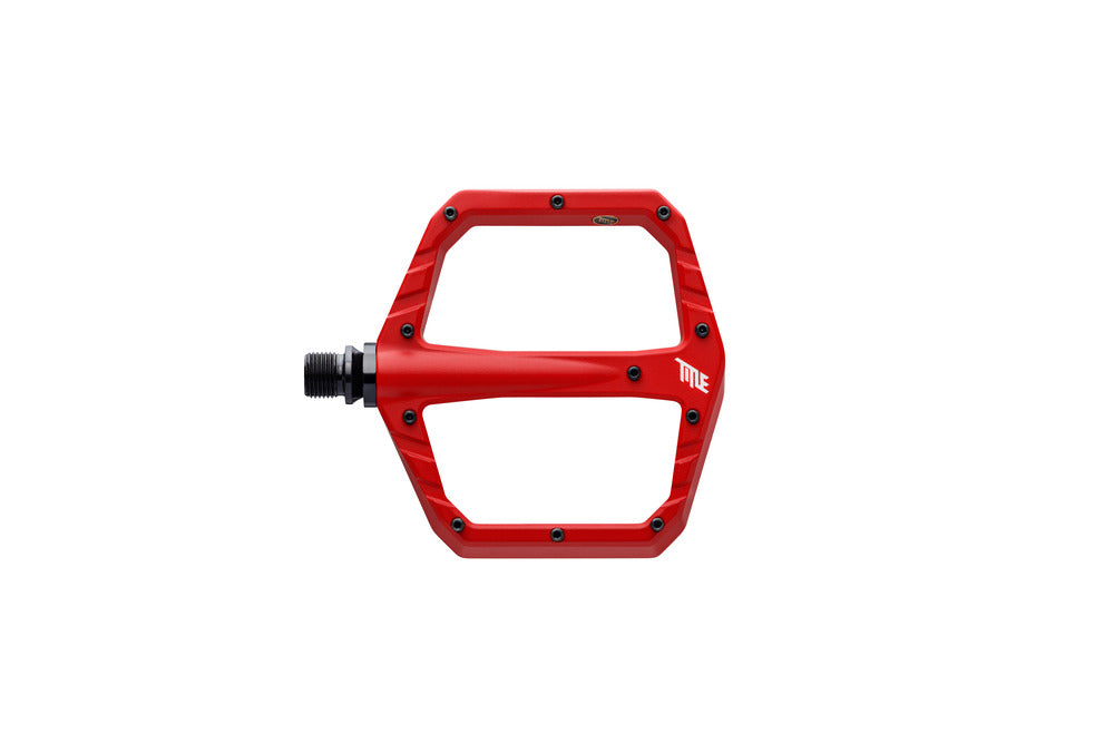 Title MTB Connect Aluminum Platform Pedals, Matte Red Pedals