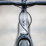 Stinner Refugio Podium Complete, Sram Force/XO T-Type  AXS, Polished Ti Logo - Gravel Bike - Refugio