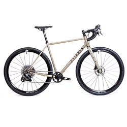 Stinner Refugio Select Complete, Sram Apex/GX T-Type  AXS, Trailhead Tan Gravel Bike Refugio
