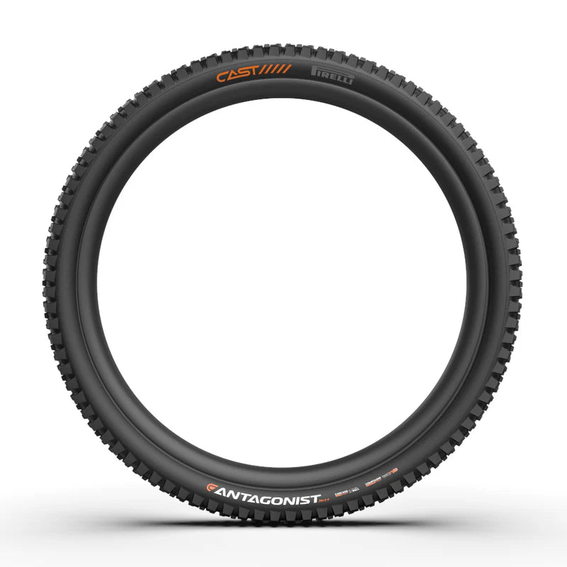 Cast MTB by Pirelli Antagonist Tire, DualWall, 27.5x2.4, Tubeless, Evo DH MPN: 4688800 UPC: 8019227468885 Tires Antagonist DualWall