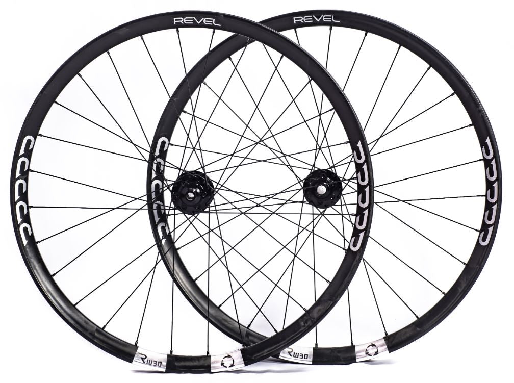 Revel RW30 Industry Nine Hydra Wheelset - 27.5", 15x110mm 12x148mm Boost, 28 Hole, XD, 6-Bolt, Black - Wheelset - RW30