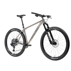 Revel El Jefe Complete, SRAM GX Eagle, Raw Titanium - Mountain Bike - El Jefe