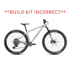 Revel El Jefe Complete Mountain Bike, Sram Eagle 90 T-Type, Raw Mountain Bike El Jefe