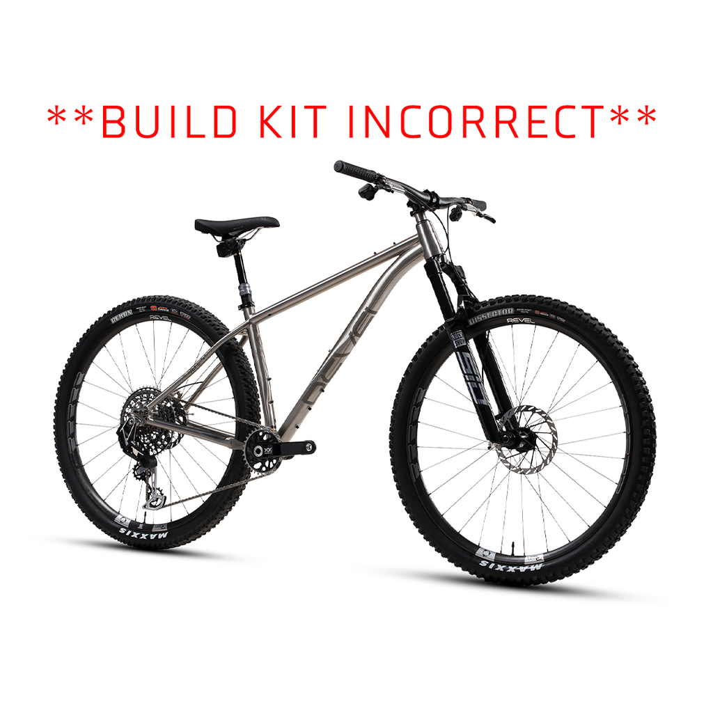Revel El Jefe Complete Mountain Bike, Sram Eagle 90 T-Type, Raw - Mountain Bike - El Jefe